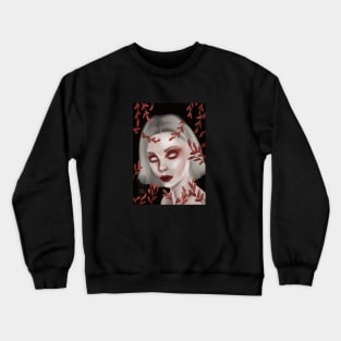 slavic mythology beautiful demon Crewneck Sweatshirt